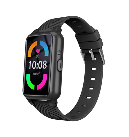 Vue arrière de la montre avec emplacement pour carte SIM