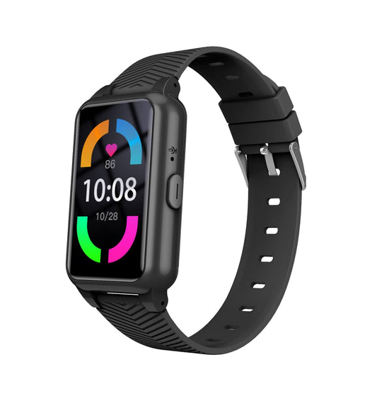 Vue arrière de la montre avec emplacement pour carte SIM