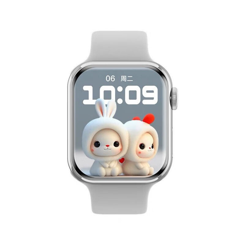 Montre connectée affichant une notification d'appel