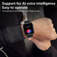 Montre Connectée Santé smartwatch with blood pressure vue rapprochée