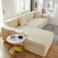 Housse lavable en machine sur canapé modulaire