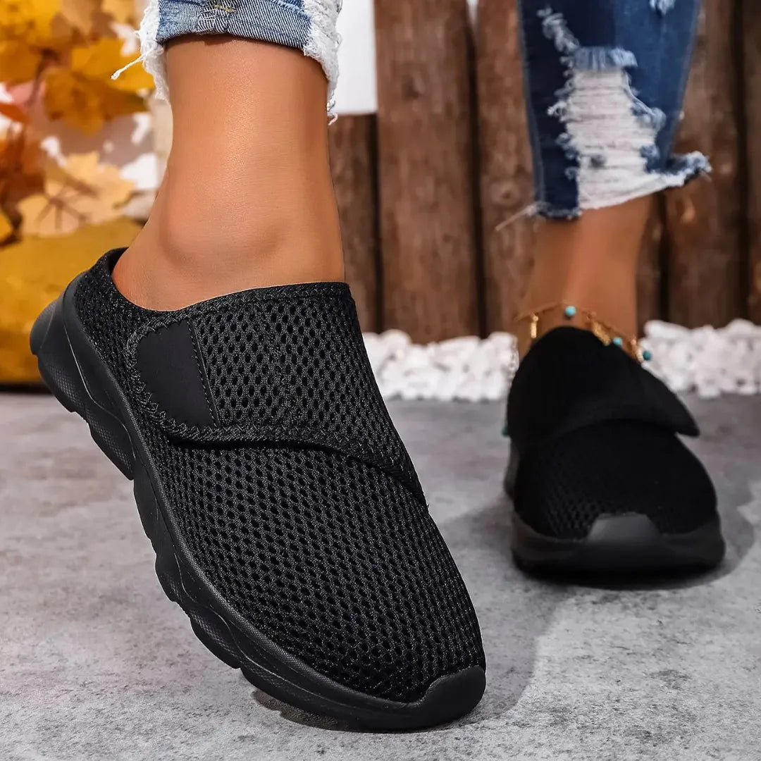 Chaussons à enfiler, tissu doux et design ergonomique