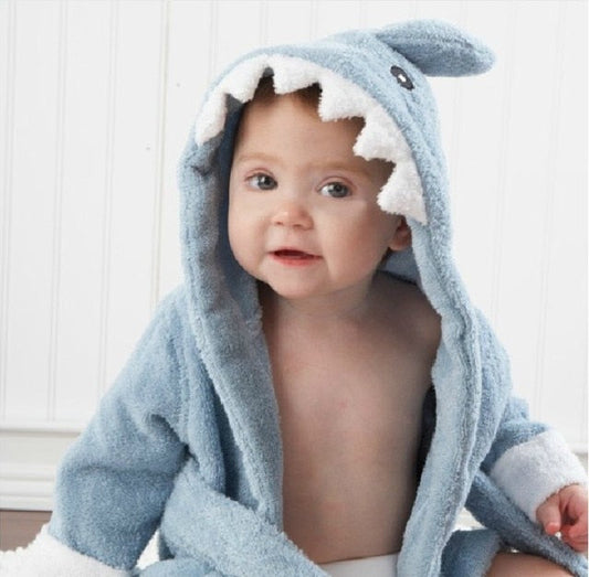 Ensemble de peignoirs bébé avec différents motifs animaux