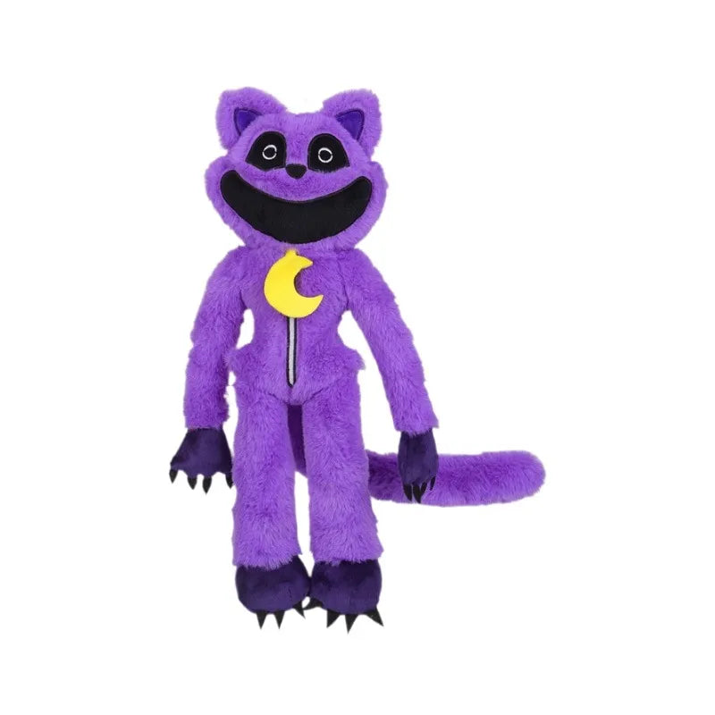 Gros plan sur le visage expressif du jouet en peluche