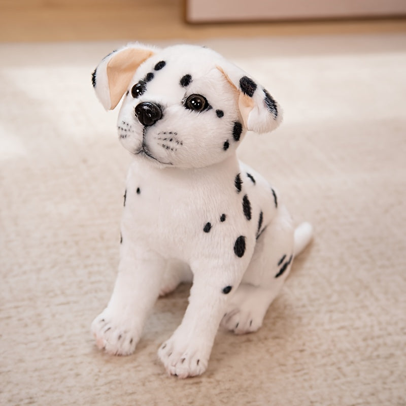 Chiot en peluche avec pattes visibles