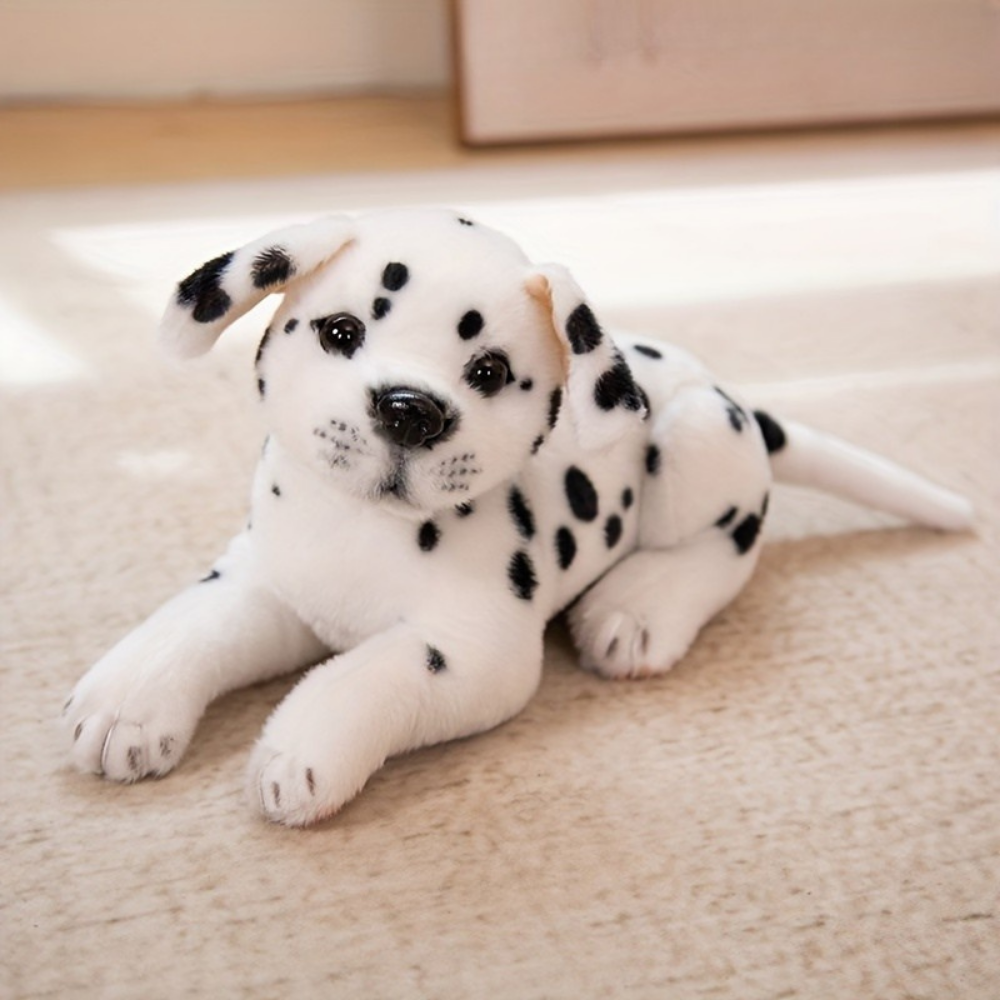 Chiot en peluche dans une chambre d'enfant