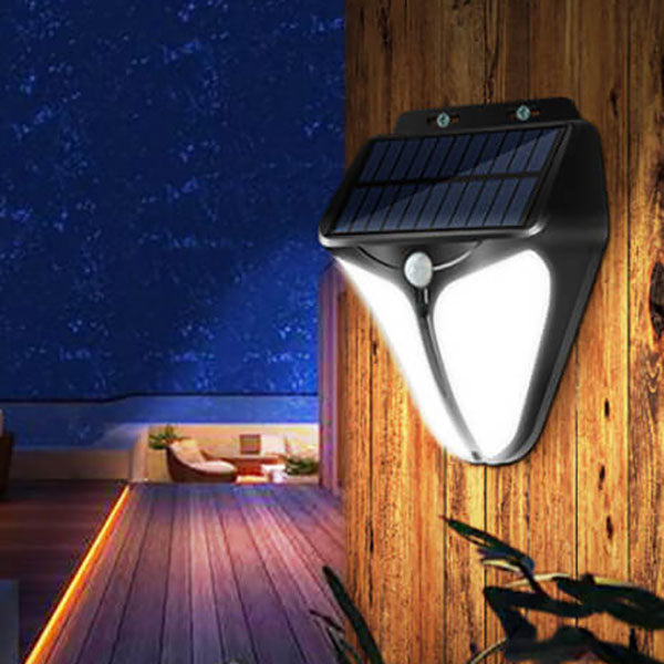 Lumière LED allumée montrant l'éclairage nocturne