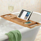 Plateau de bain extensible avec emplacement pour tablette