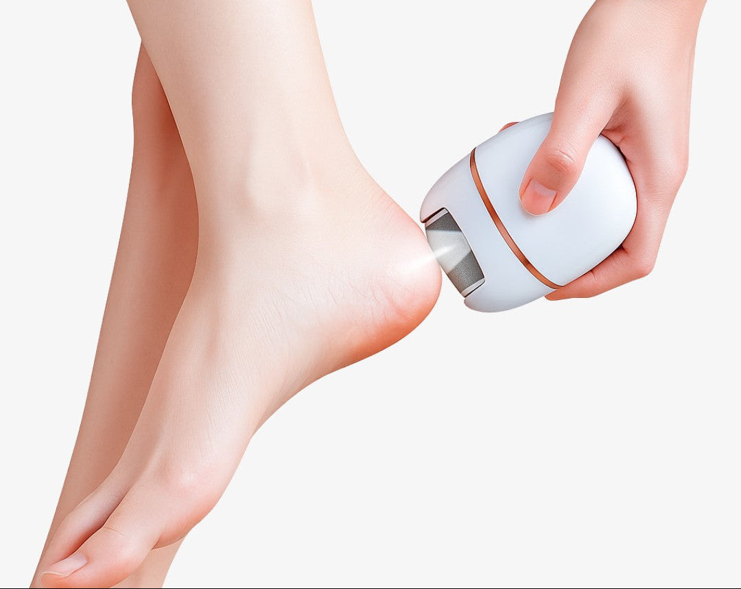 Fichier électrique ergonomique avec tête rotative pour pieds doux