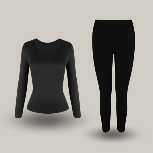 Vue de dos d'une femme en sous-vêtements techniques