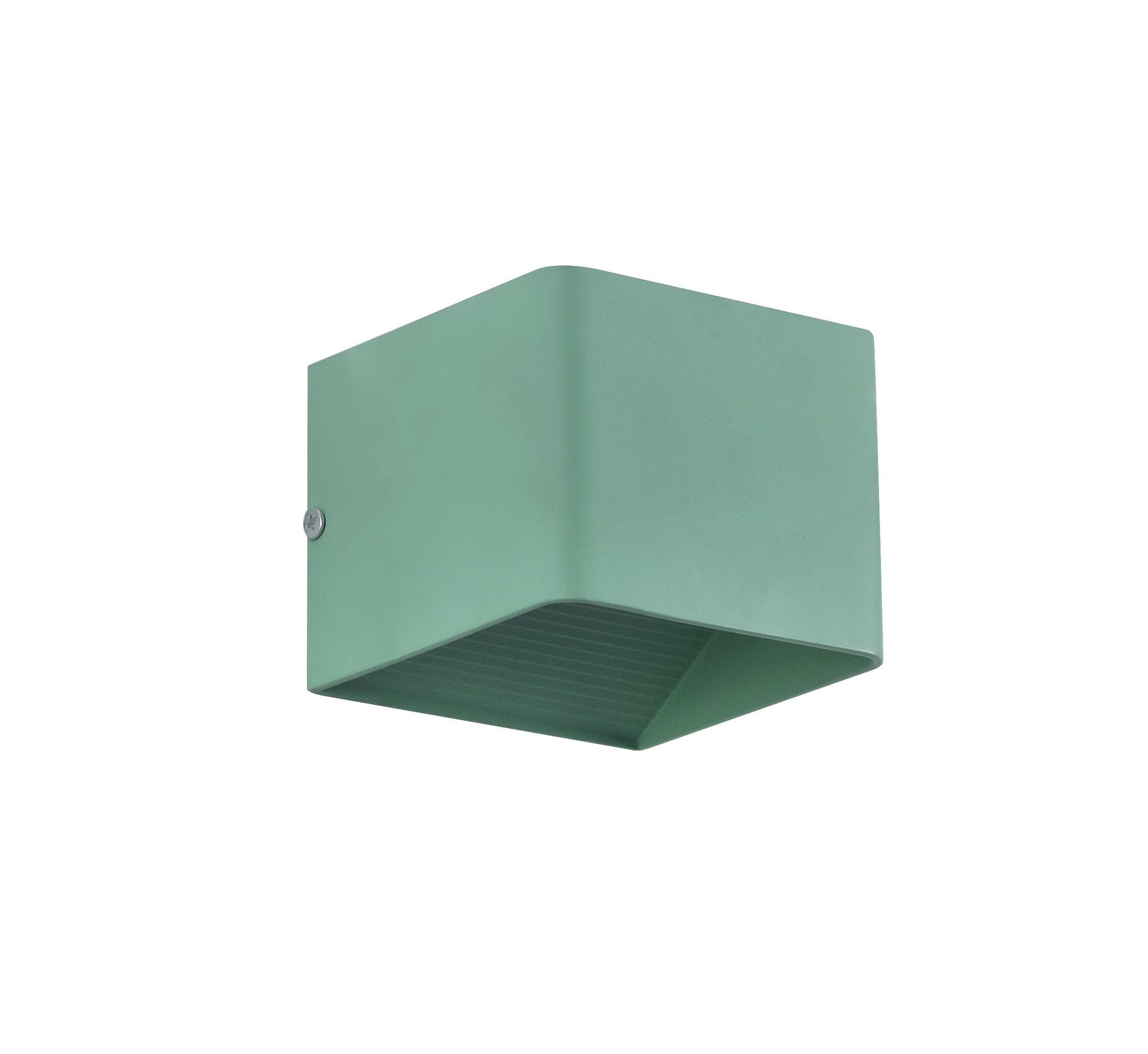 Détail de l'angle de l'applique murale noire