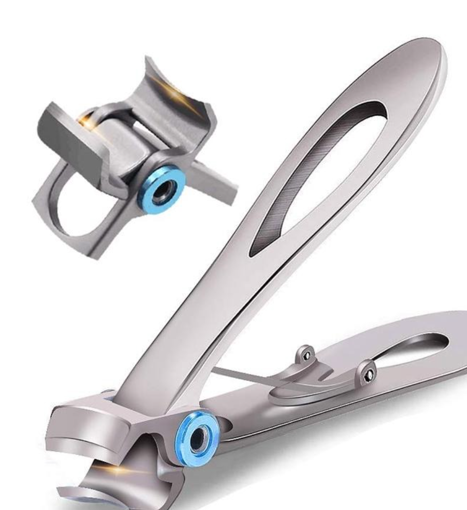 Coupe-ongles fermé, idéal pour ongles durs et épais