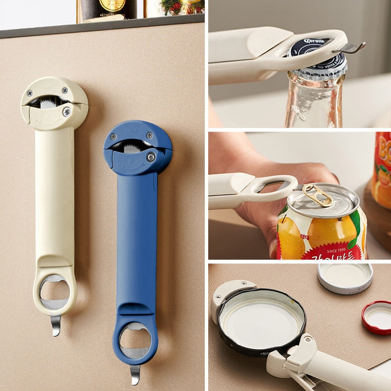 Ouvre-bouteille compact et léger posé sur une table