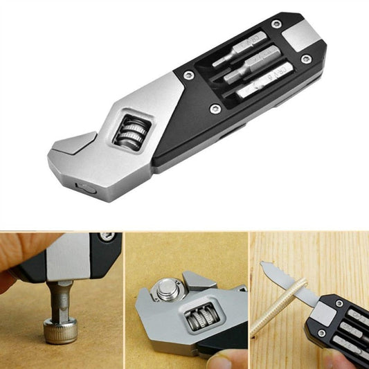 Vue d'ensemble des outils pliables en position ouverte