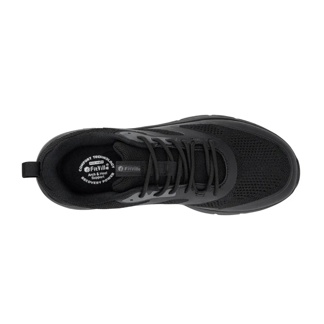 Chaussures légères avec boîte à orteils large pour confort optimal