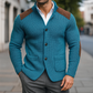 Zoom sur la maille premium du blazer tricoté
