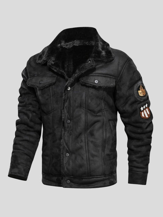 Manteau en cuir pour activités de plein air