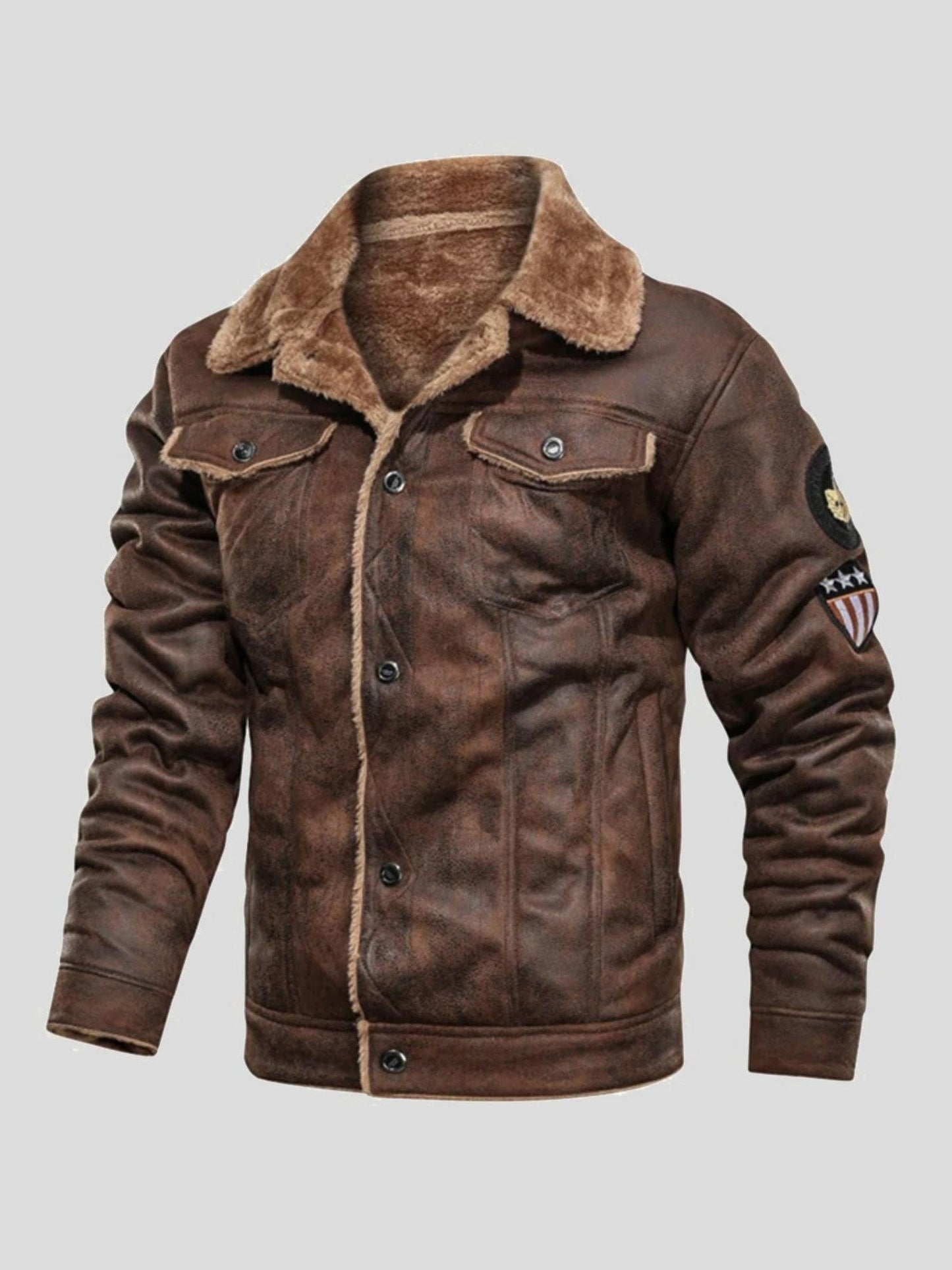 Détail des fermetures éclair sur le manteau moto