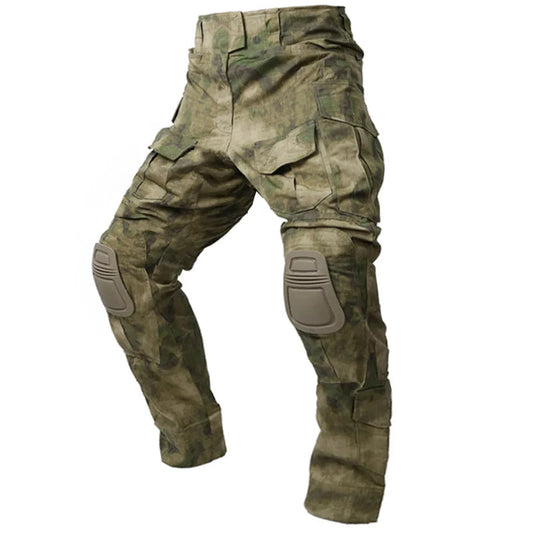 Pantalon tactique en coton polyester, conçu pour liberté de mouvement