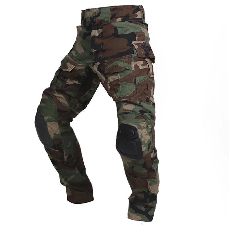 Vue arrière du pantalon cargo, coupe confortable et pratique