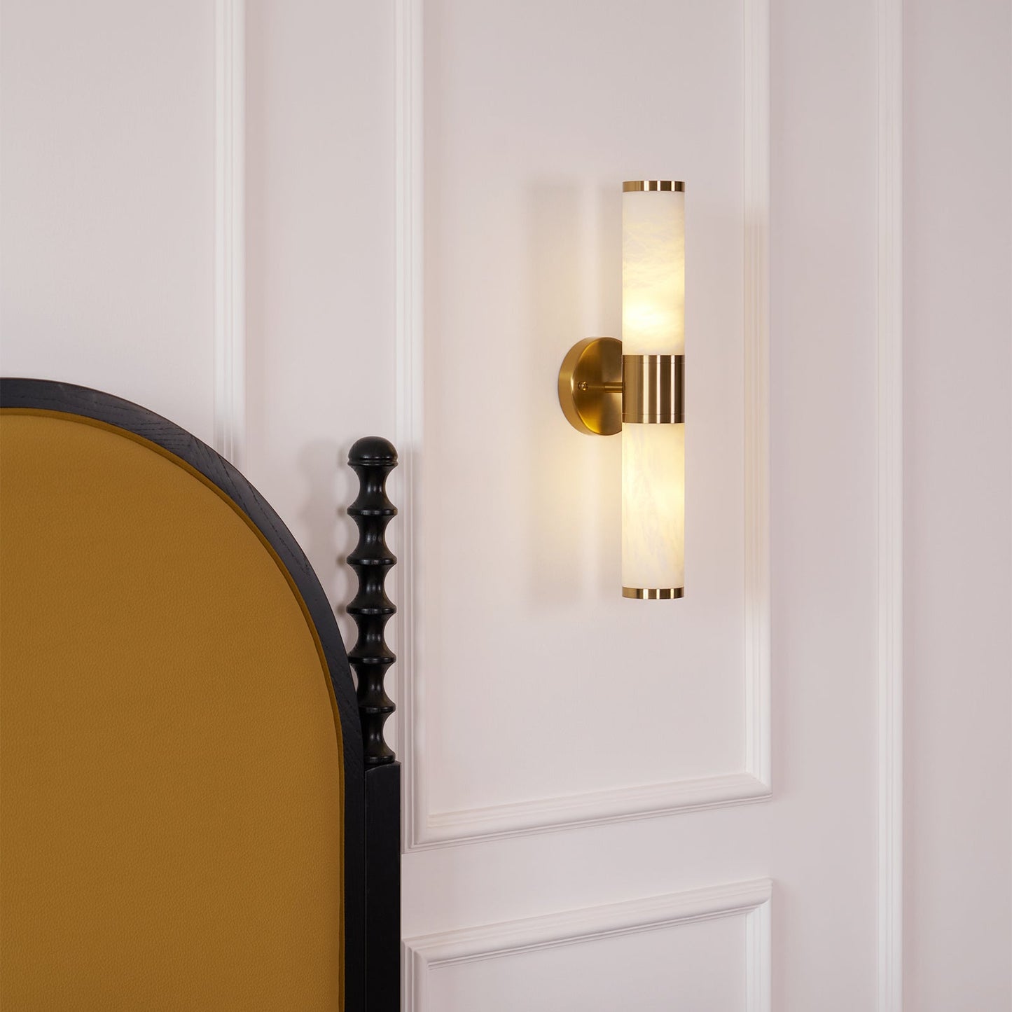 Applique murale allumée, éclairage chaleureux