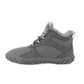 Gros plan sur la doublure thermique douce des bottes