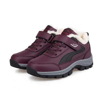 Chaussures de marche pour femmes en tige synthétique imperméable