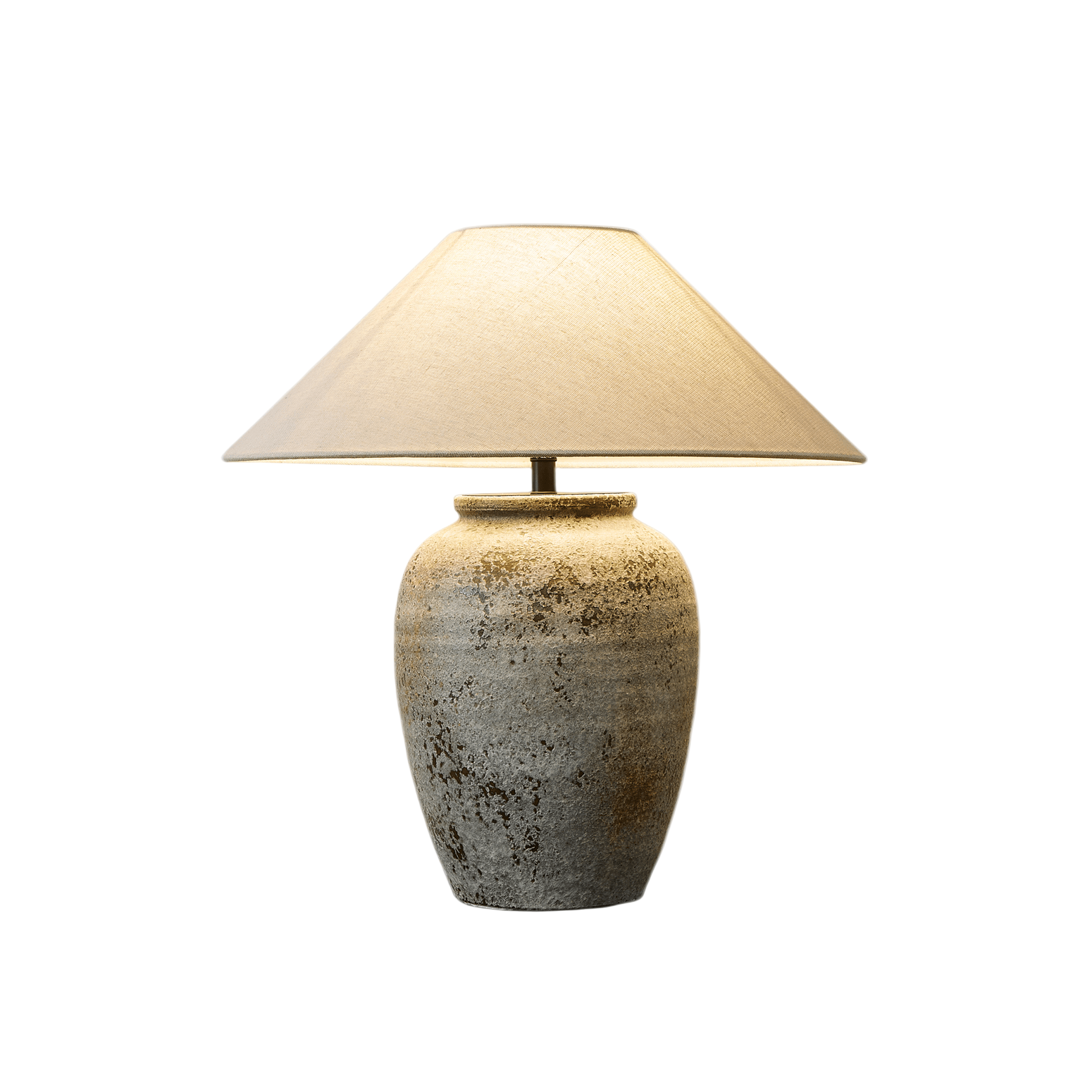 Ensemble complet de la lampe avec abat-jour et base