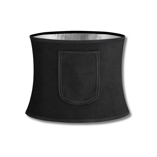 Ceinture noire étalée, montrant la plage de tailles disponible