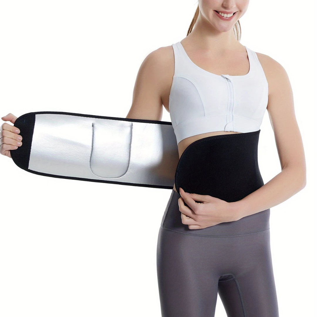 Illustration de la ceinture améliorant la posture et la transpiration