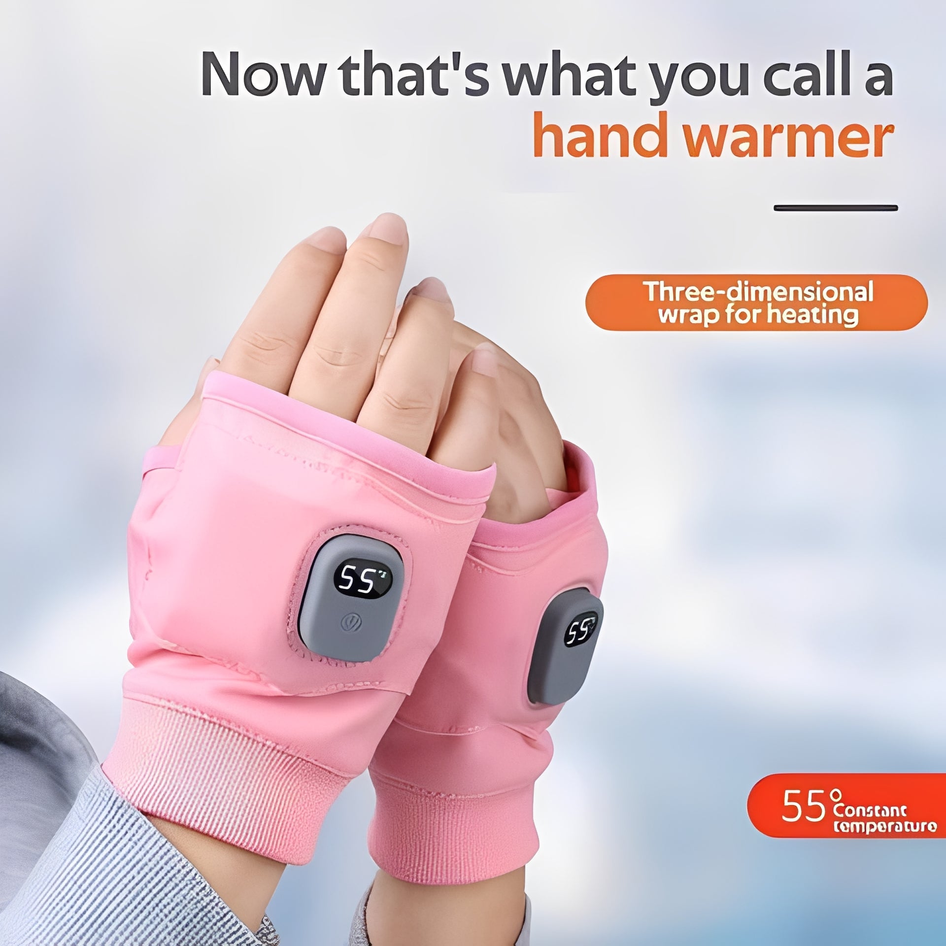 Intérieur des gants montrant le système de chauffage intégré