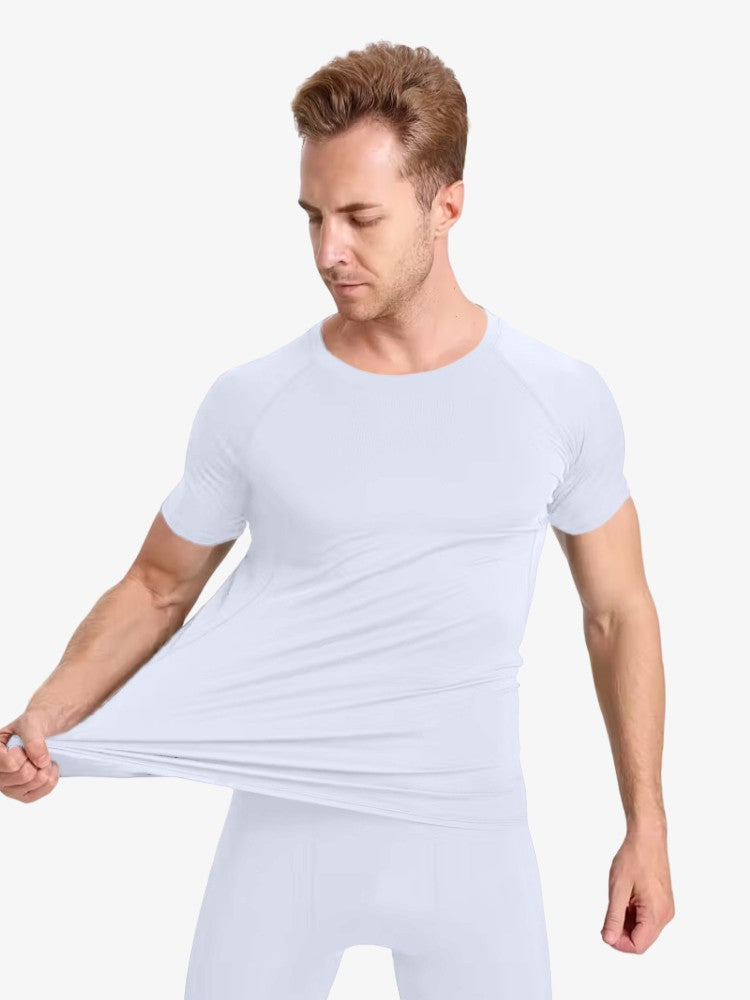 Gros plan sur le matériau polyester et élasthanne