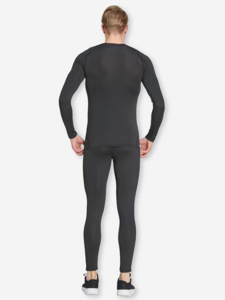 T-shirt compression manches longues, design sans couture