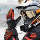 Gants moto hiver avec coque en fibre de carbone