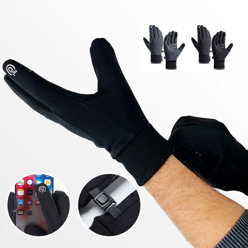 Gants imperméables avec un design ergonomique pour le confort