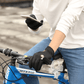 Gants thermiques noirs avec fermeture éclair ajustable