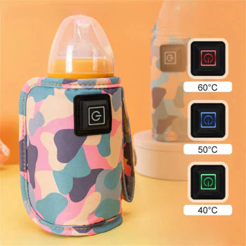 Réchauffeur de biberon USB avec câble et indicateur lumineux