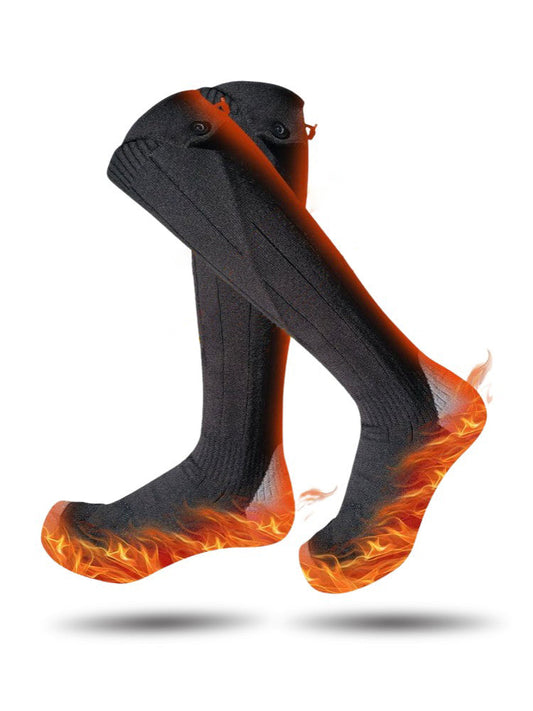 Vue d'ensemble des chaussettes avec batterie rechargeable