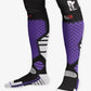 Chaussettes de ski femme montrant la couche thermique épaisse