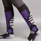 Chaussettes de ski femme avec renforts talons et orteils