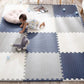 Tapis de jeu bébé installé dans une chambre d'enfant
