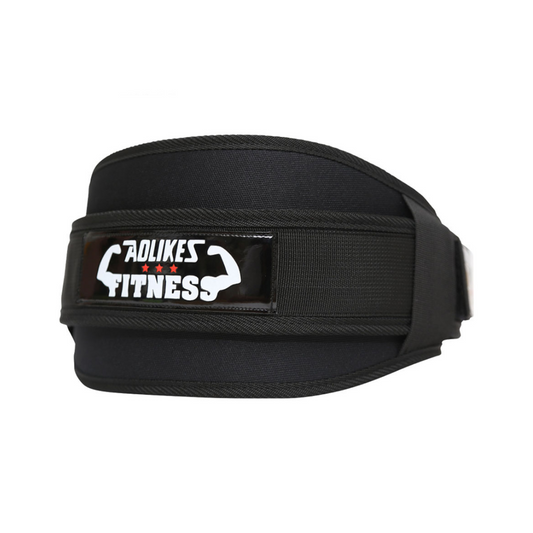 Ceinture de musculation posée à plat sur une surface