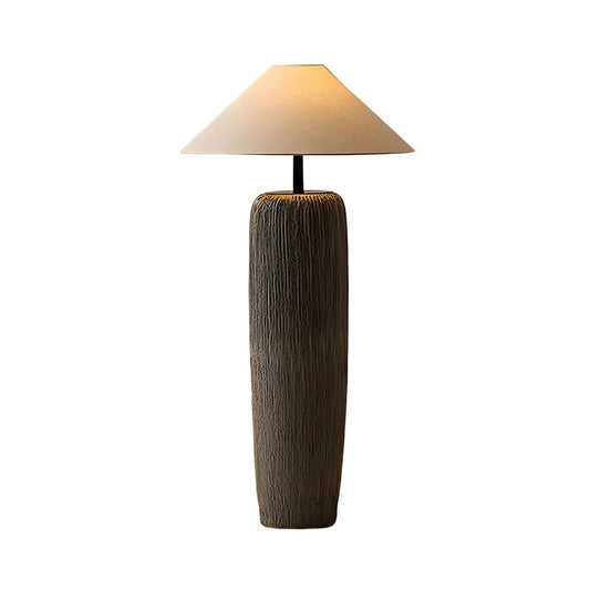 Lampe moderne intégrée dans un salon scandinave