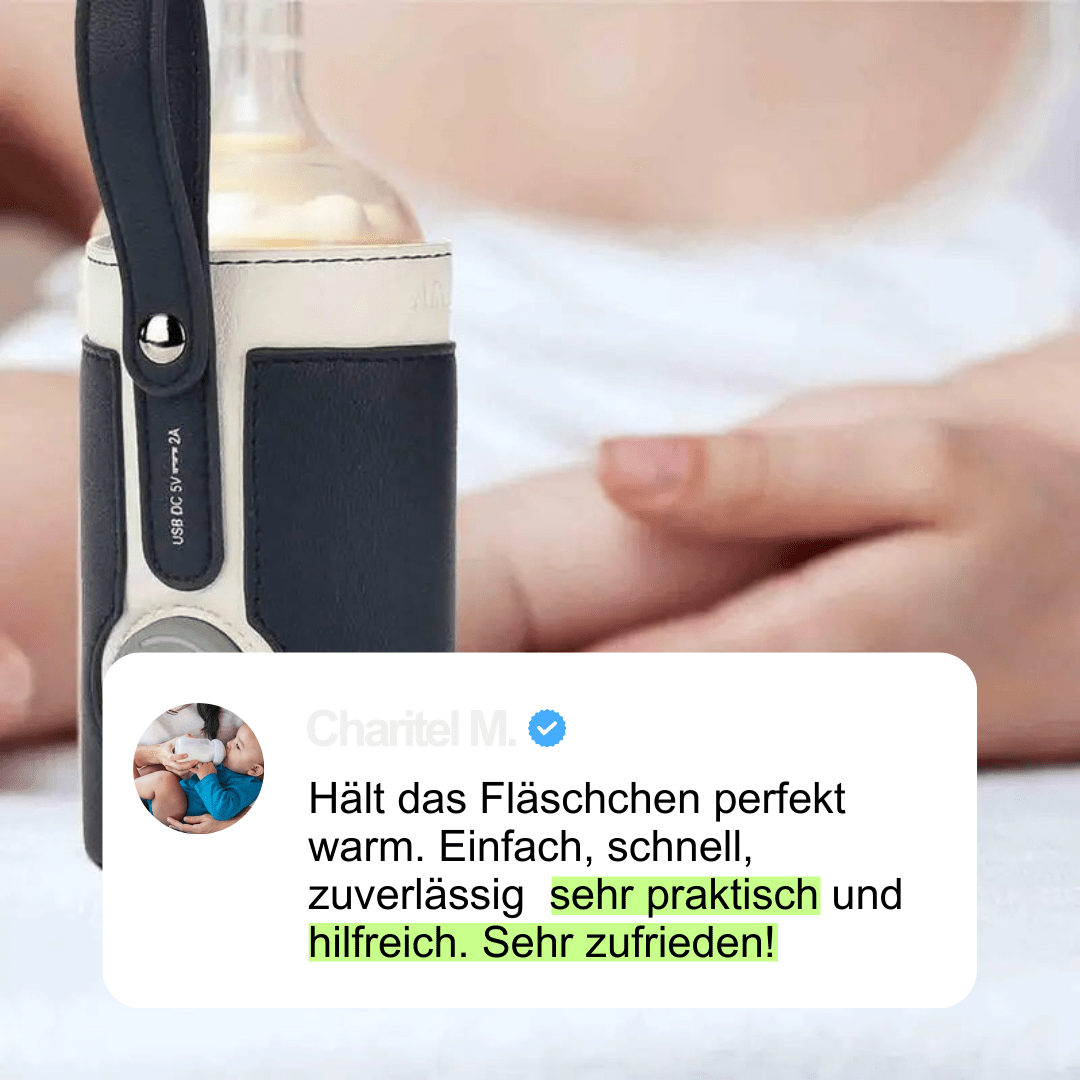 Réchauffeur de biberon portable avec câble de chargement USB