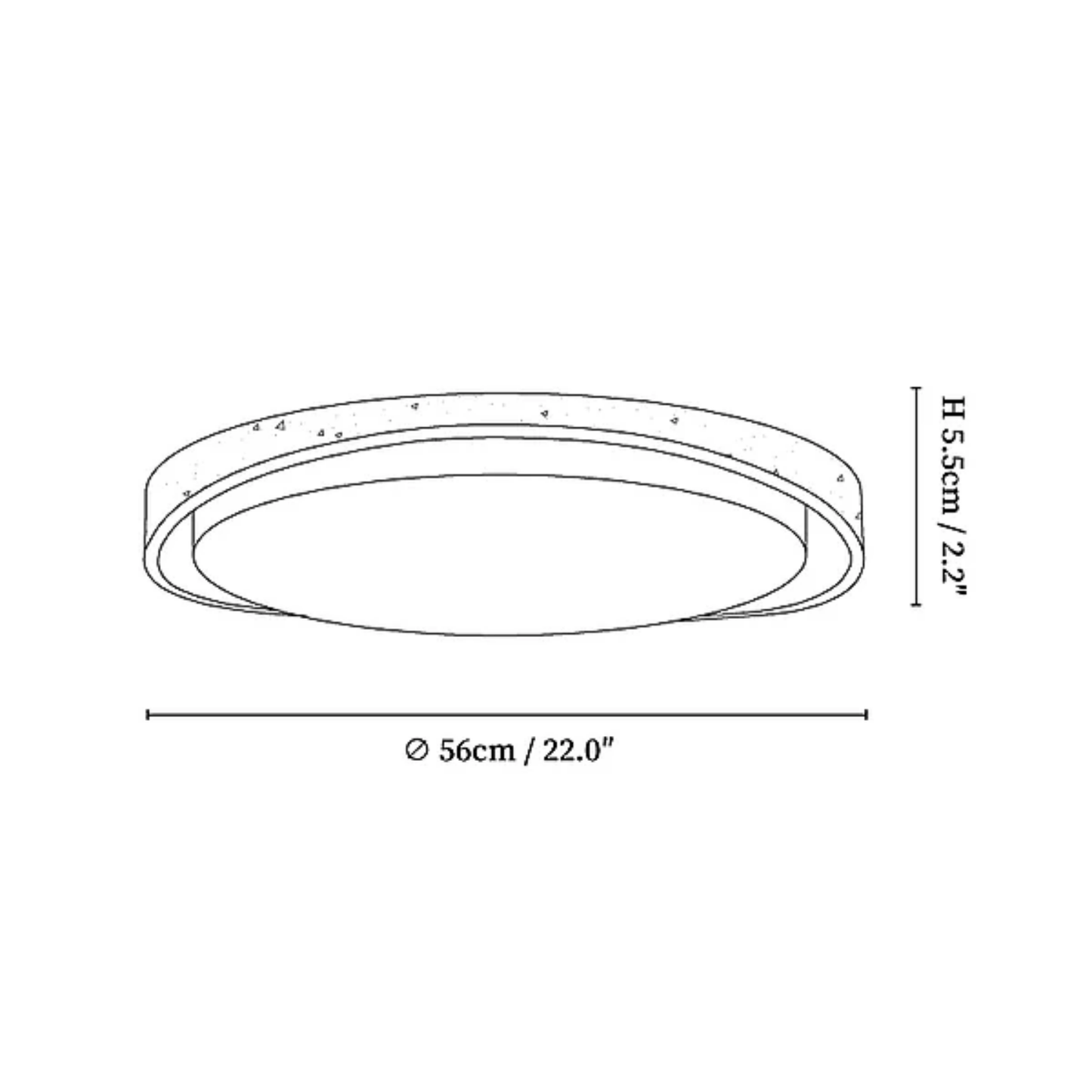 Vue rapprochée de la courbure élégante de la lampe