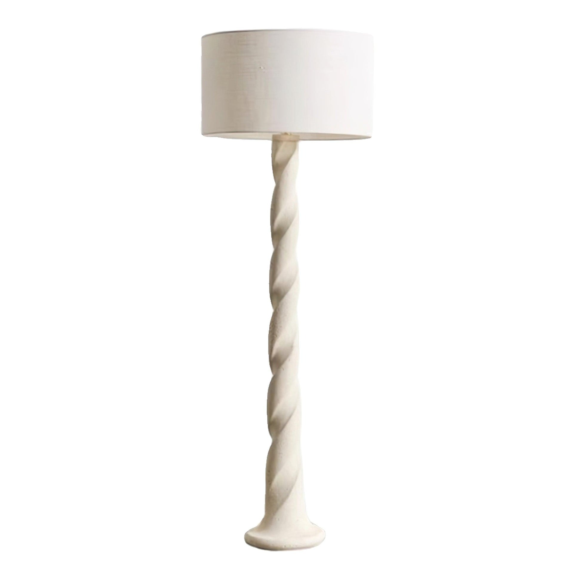 Vue latérale du lampadaire montrant sa hauteur de 165 cm