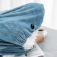 Gros plan sur le tissu doux de la combinaison requin