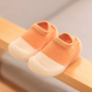 Chaussures bébé oranges adaptées pour intérieur et extérieur