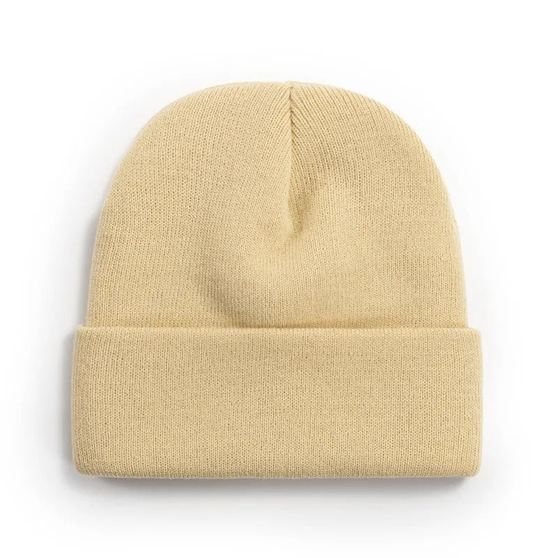 Détail de l'étiquette intérieure d'un bonnet personnalisé