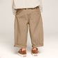 Pantalon enfant en coton kaki, idéal pour jouer